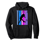 12Th Soccer Birthday Goals Score Plays Hoodie - Streetwear Style Men Women