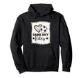 Soccer Soccer Game Day Vibes Soccer Hoodie - Unique Graphic Unisex