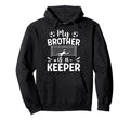 Proud Soccer Keeper Sister Soccer Hoodie - Unique Graphic for Adults