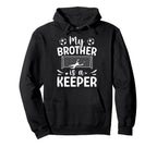 Proud Soccer Keeper Sister Soccer Hoodie - Unique Graphic for Adults
