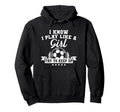 I Play Like Try To Keep Up Soccer Hoodie - Custom Art Print for Adults