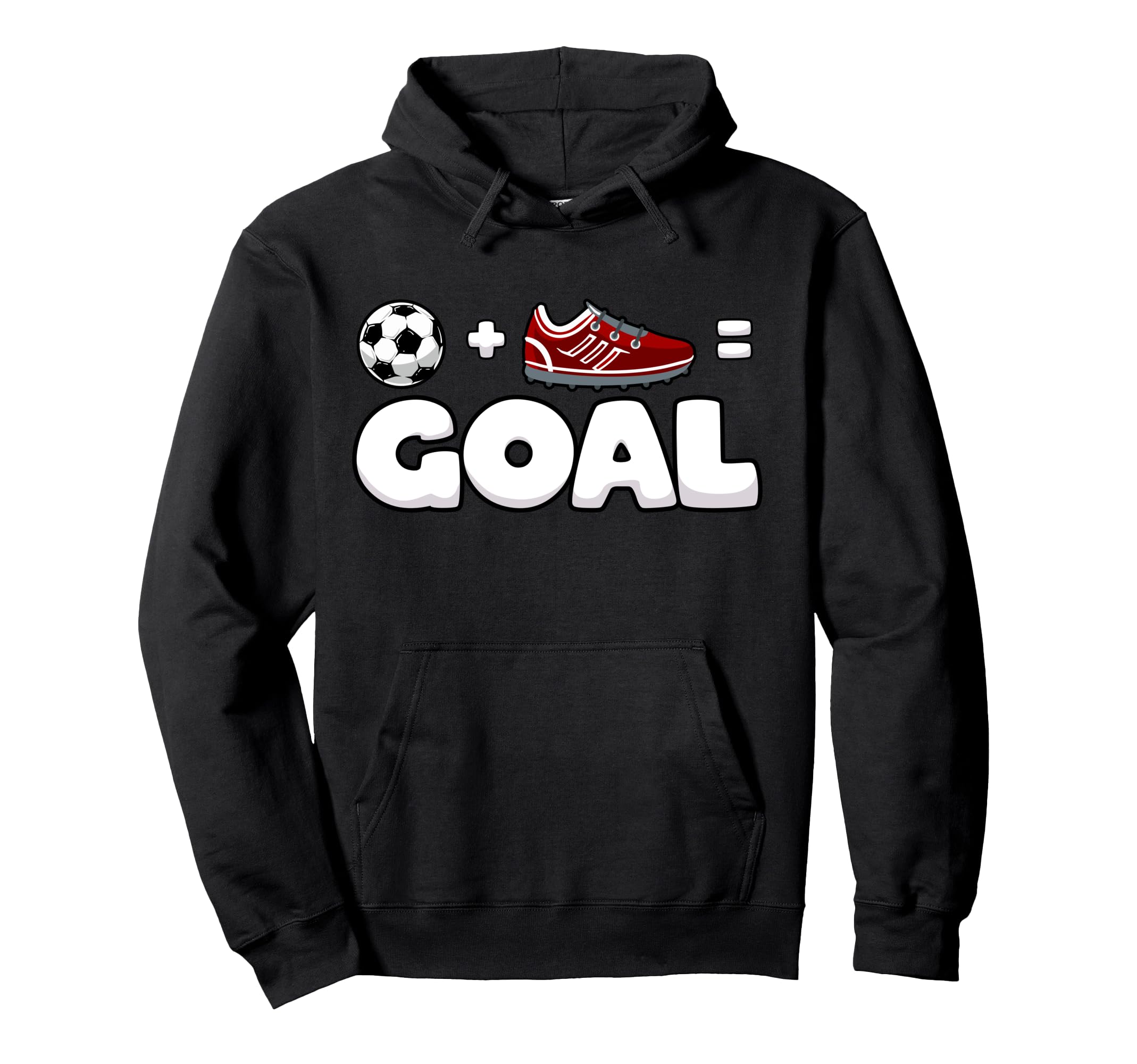 Funny Soccer Player Math Goal Lover Hoodie - Custom Art Print Men Women