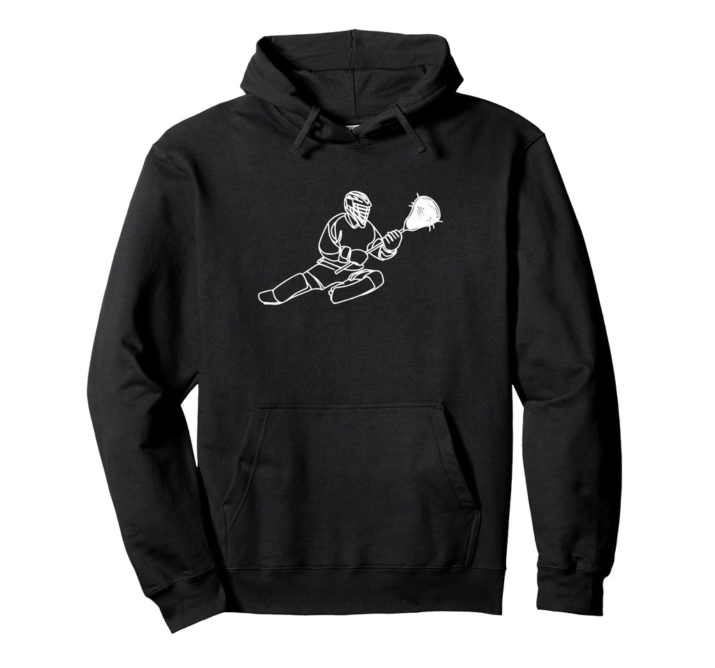 Lacrosse Goalkeeper Team Sport Goaltender Hoodie - Trendy Graphic Men Women