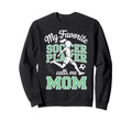 Soccer Mama Favorite Soccer Player Sweatshirt - Unique Graphic Men Women