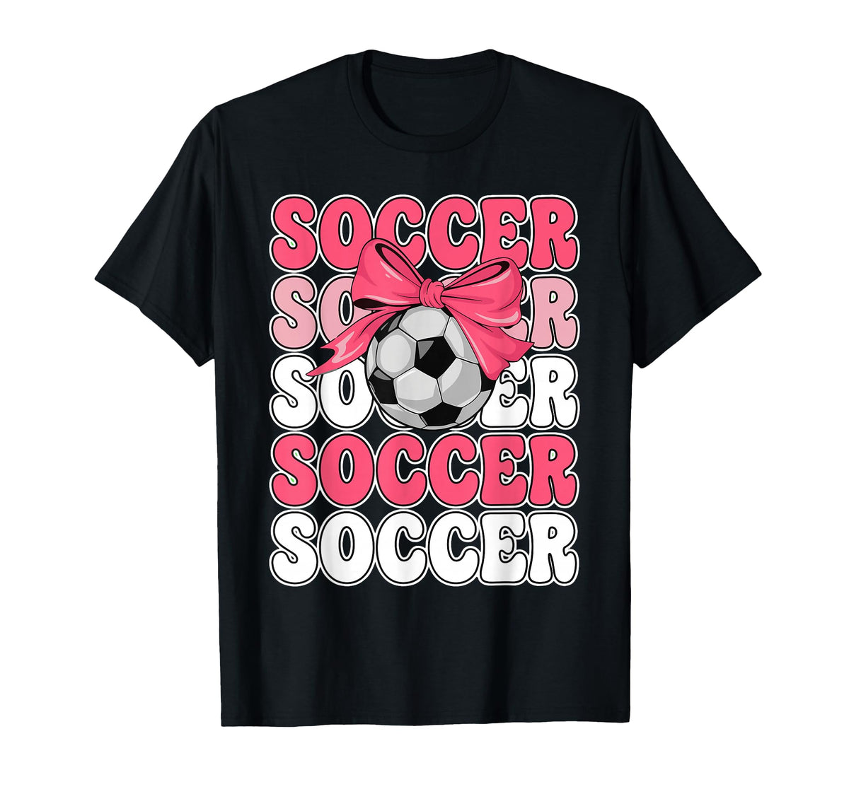 Womens Soccer Player Team Coach T-Shirt - Minimalist Print for Adults
