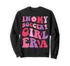 My Soccer Era Groovy Proud Soccer Sweatshirt - Custom Art Print for Adults