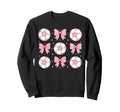 Soccer Coquette Bow Soccer Mom Sweatshirt - Unique Graphic for Adults