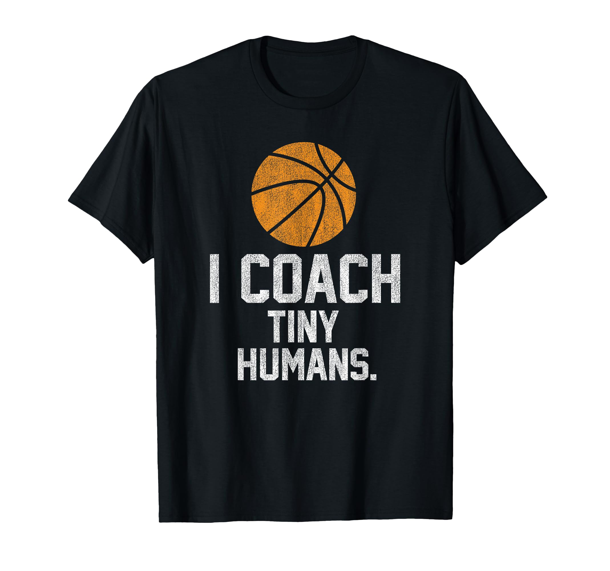 Basketball Coach Tiny Humans Sports Gift T-Shirt - Trendy Graphic Unisex