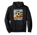 Soccer Mom Like Regular Mom But Cooler Hoodie - Aesthetic Graphic Unisex