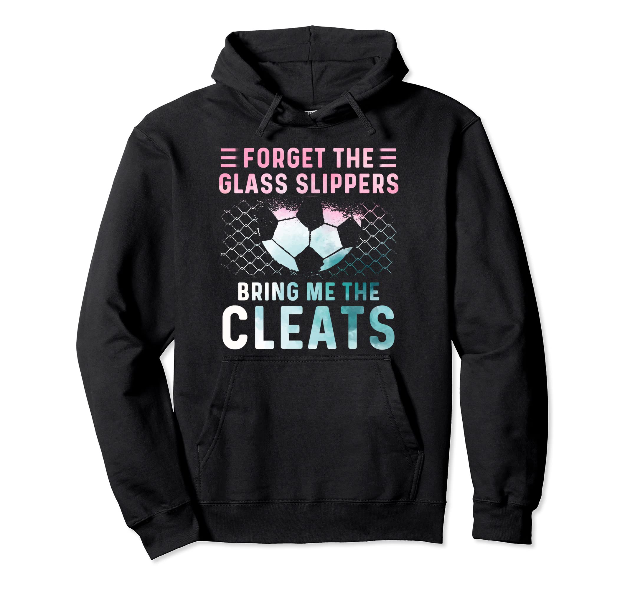 Soccer Player Gifts Team Cleats Mom Hoodie - Graphic Print for Adults