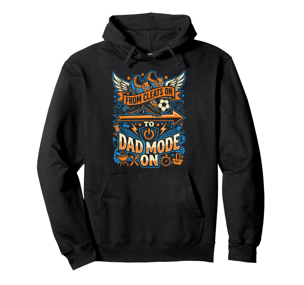 Soccer Player Soccer Dad Kick Sport Hoodie - Fun Novelty Design for Adults