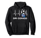 Drc Soccer Jersey Democratic Republic Hoodie - Graphic Print for Adults