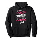 Soccer Mimi Loves Her Soccer Soccer Hoodie - Aesthetic Graphic Men Women