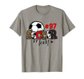 Soccer Mom 97 Custom Number Mothers Day T-Shirt - Unique Graphic Unisex