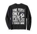 Soccer Coach Soccer Coaching Proud Sweatshirt - Unique Graphic Unisex