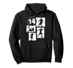 14Th Birthday Soccer Player Football 14 Hoodie - Fun Novelty Design Unisex
