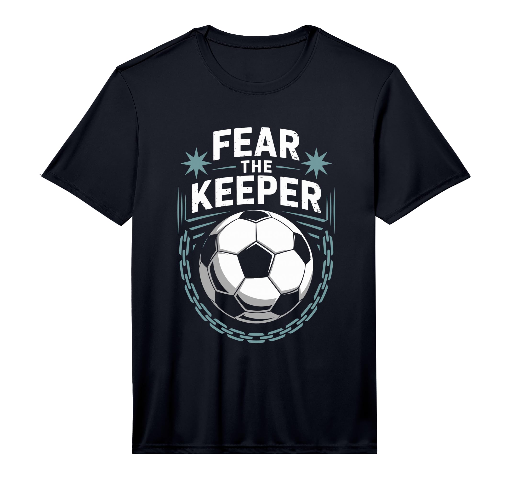 Team Coach And Soccer Player Lover Fear T-Shirt - Graphic Print Men Women