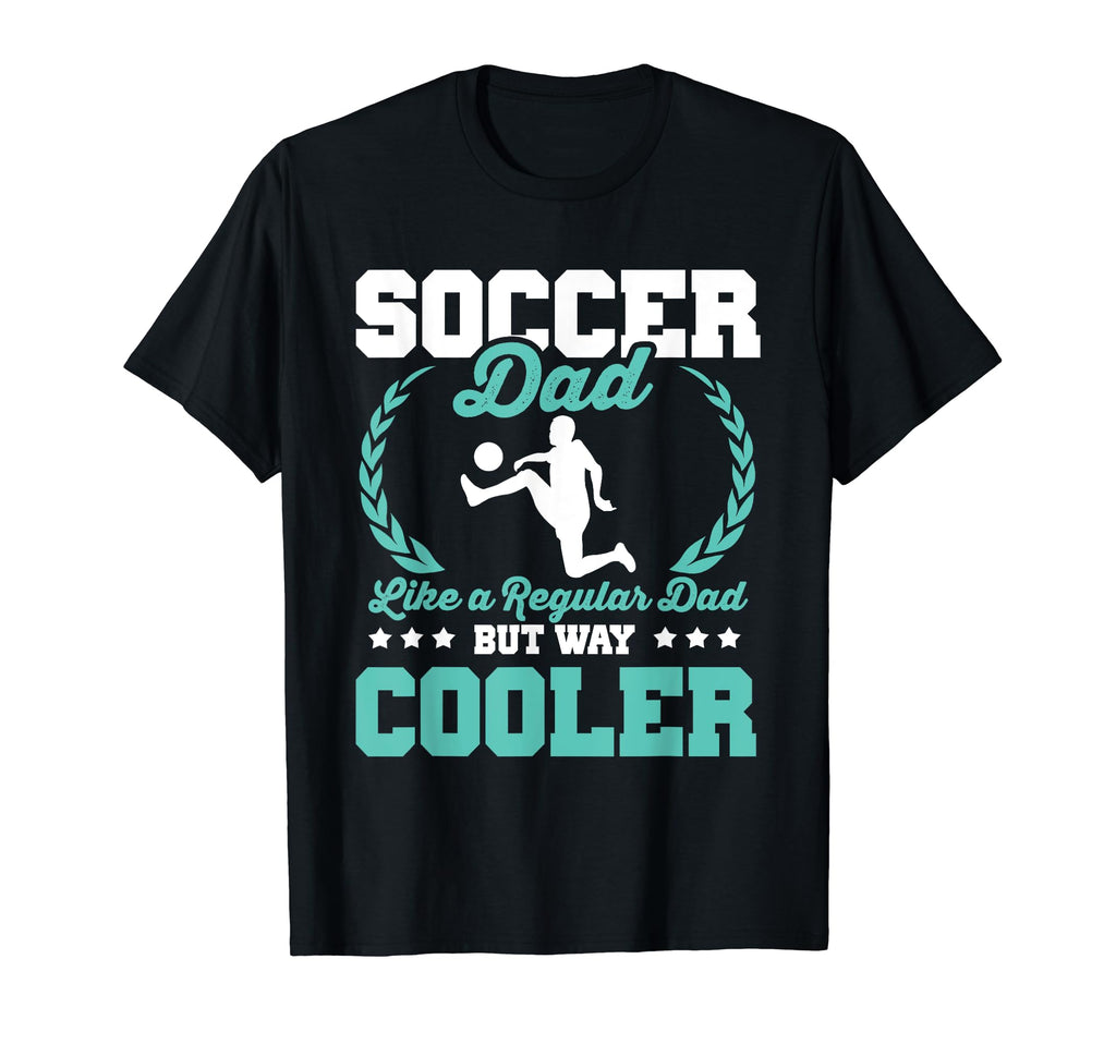Funny Soccer Lover Dads Soccer Player T-Shirt - Minimalist Print Unisex