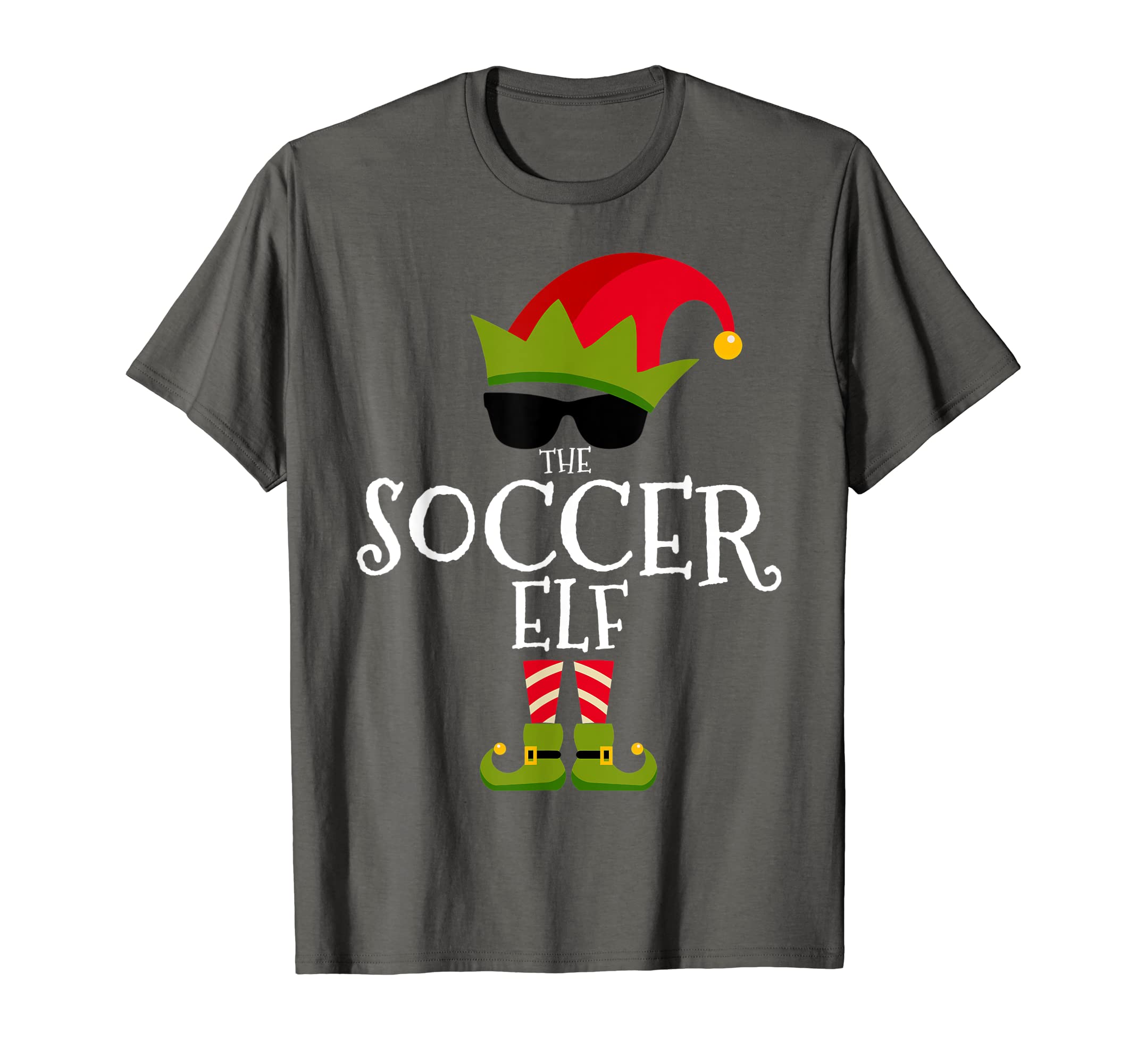 Soccer Elf Costume Matching Family T-Shirt - Streetwear Style Men Women