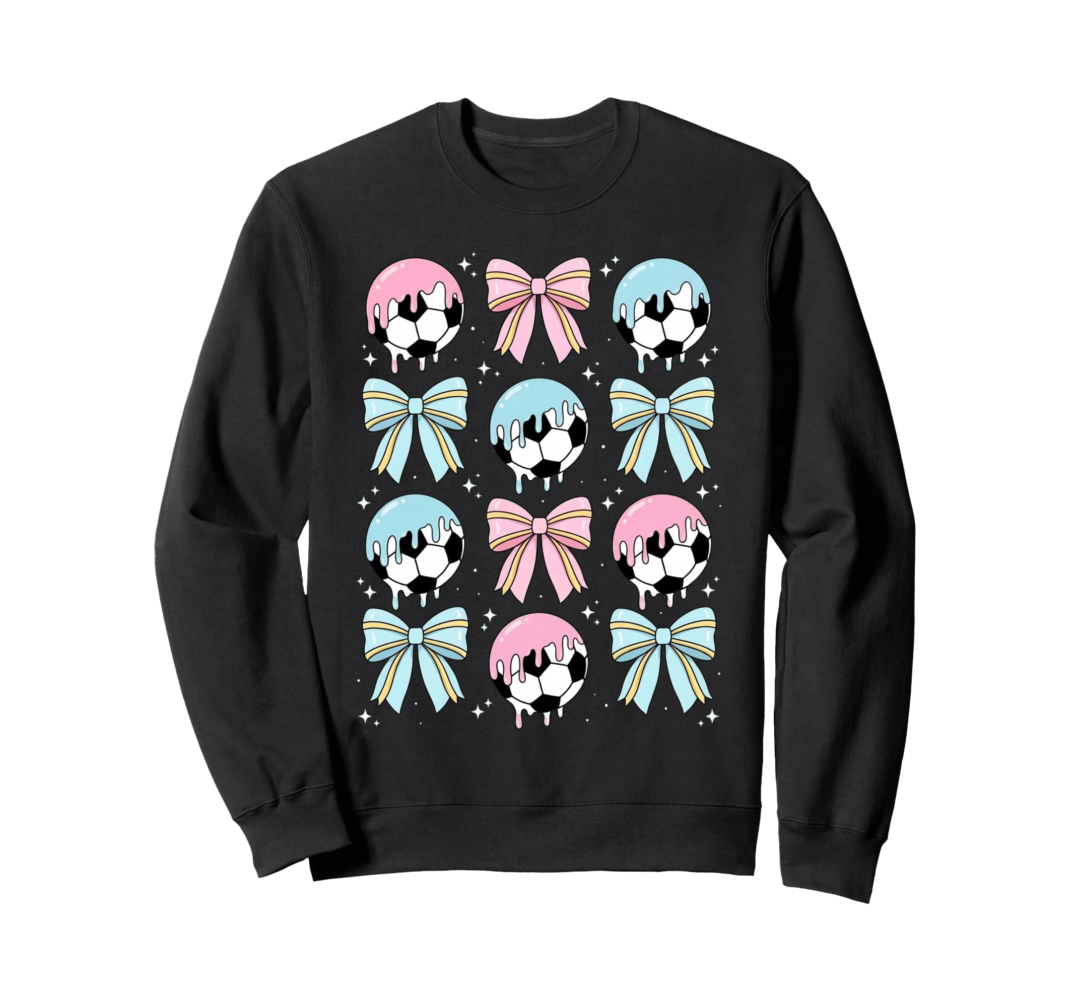 Soccer Drip Ice Cream Mom Sister Sweatshirt - Streetwear Style for Adults