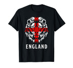 English Flag Soccer Football England T-Shirt - Minimalist Print Unisex