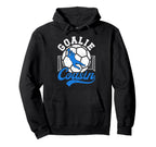 Soccer Goalie Cousin Soccer Keeper Hoodie - Minimalist Print for Adults
