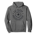 Eat Sleep Soccer Repeat Soccer Sports Hoodie - Minimalist Print Unisex