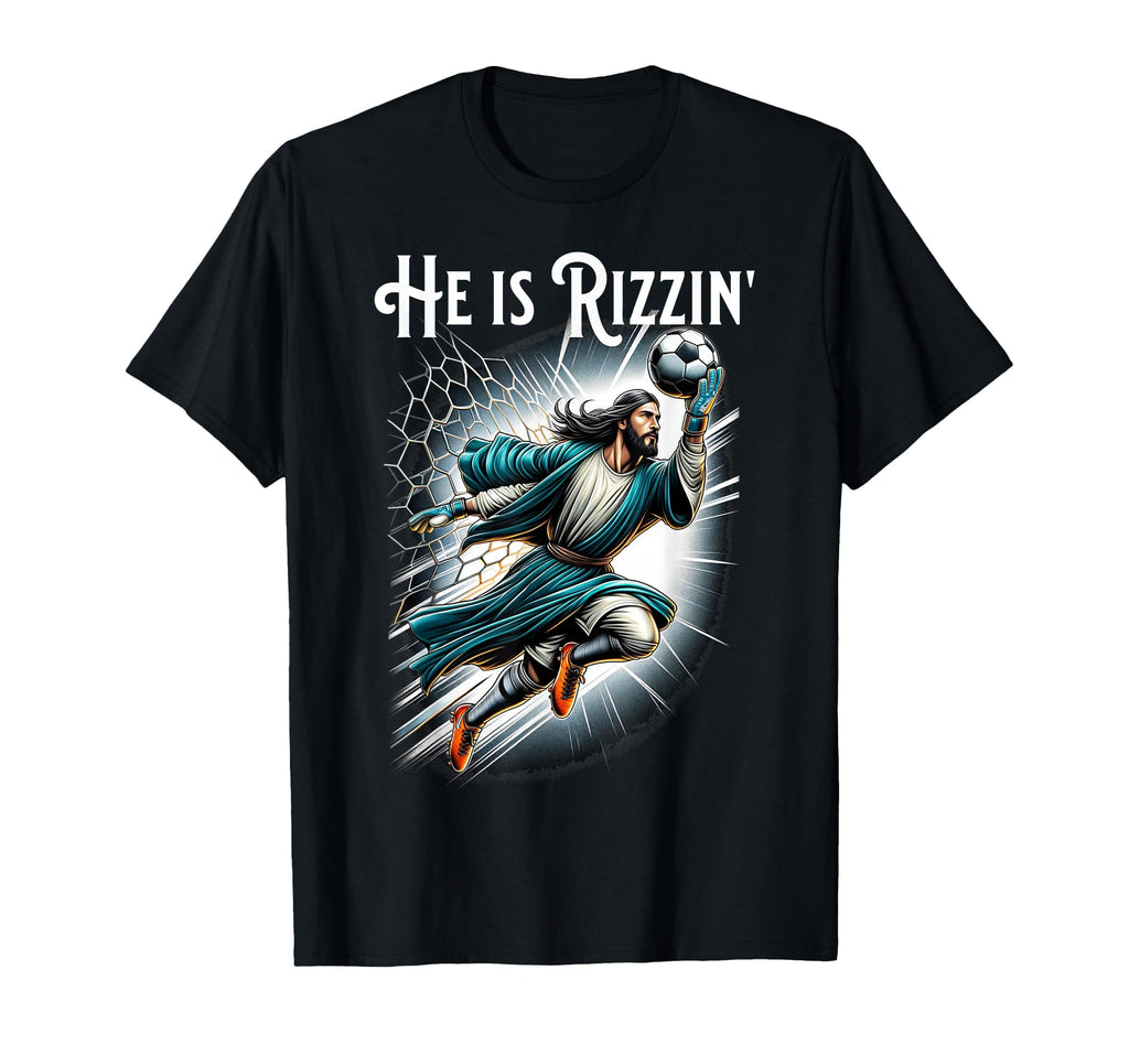 Rizzen Funny Sports Rizz He Is Rizzin T-Shirt - Trendy Graphic Men Women
