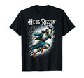 Rizzen Funny Sports Rizz He Is Rizzin T-Shirt - Trendy Graphic Men Women