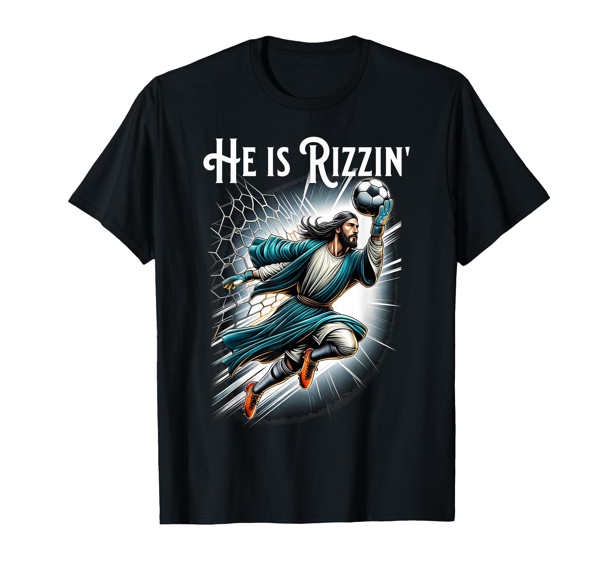 Rizzen Funny Sports Rizz He Is Rizzin T-Shirt - Trendy Graphic Men Women