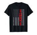 American Flag Coach Us Flag Dad T-Shirt - Trendy Graphic for Adults