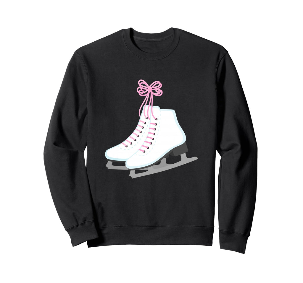Ice Skate Figure Skating Skater Teen Sweatshirt - Unique Graphic Unisex