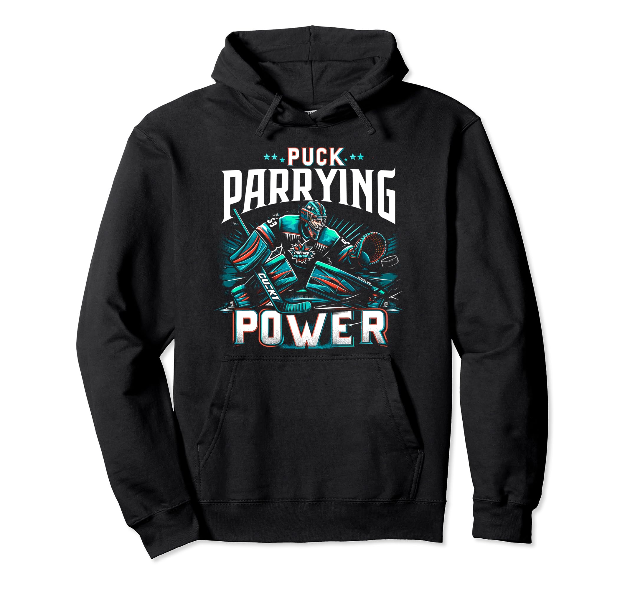 Ice Hockey Goalie Goaltender Keeper Hoodie - Aesthetic Graphic Men Women