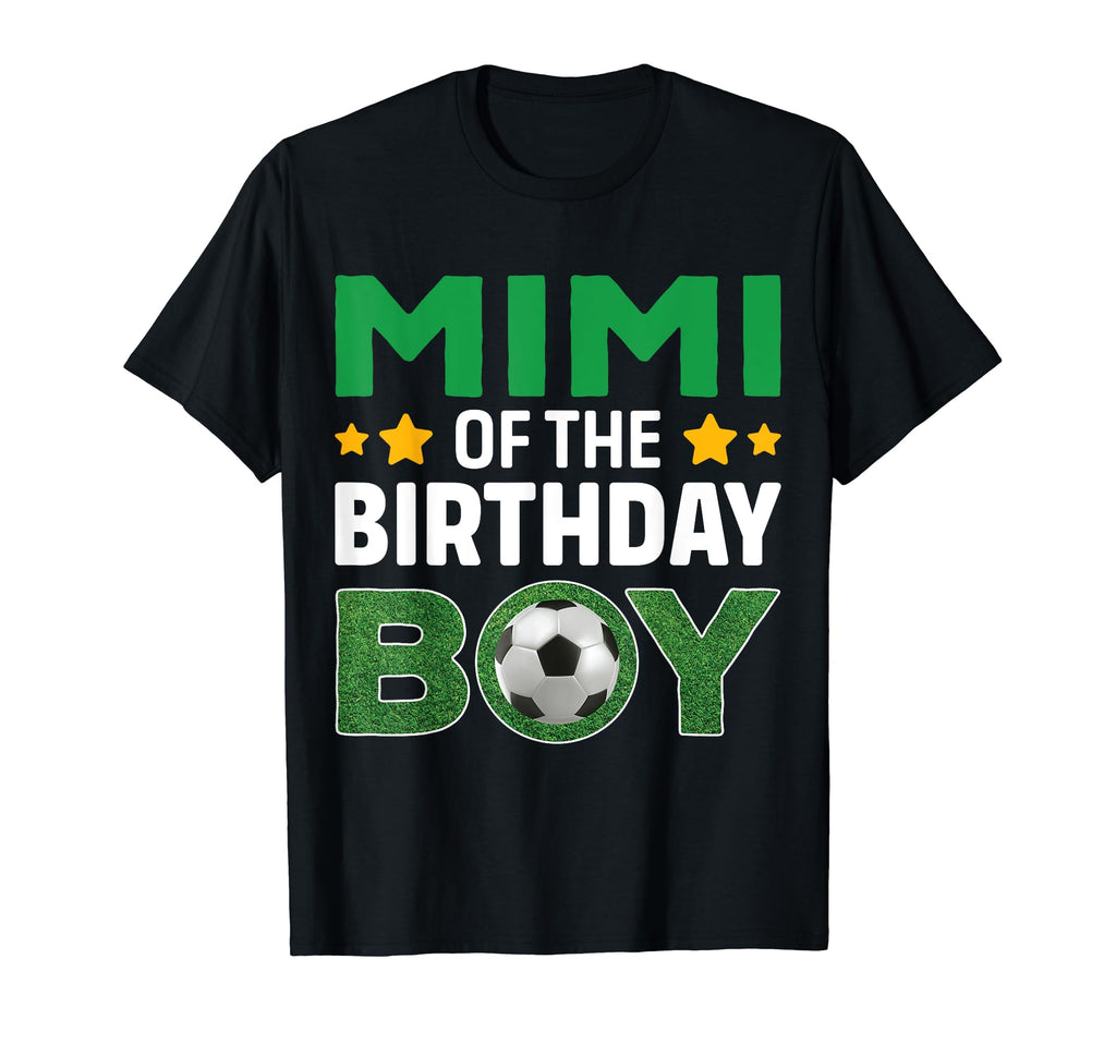Mimi Birthday Soccer Birthday T-Shirt - Unique Graphic for Adults