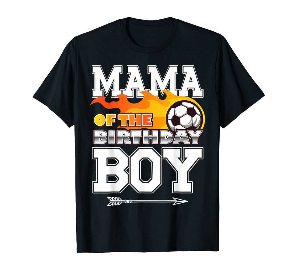 Mama Birthday Soccer Sport Matching T-Shirt - Streetwear Style for Adults