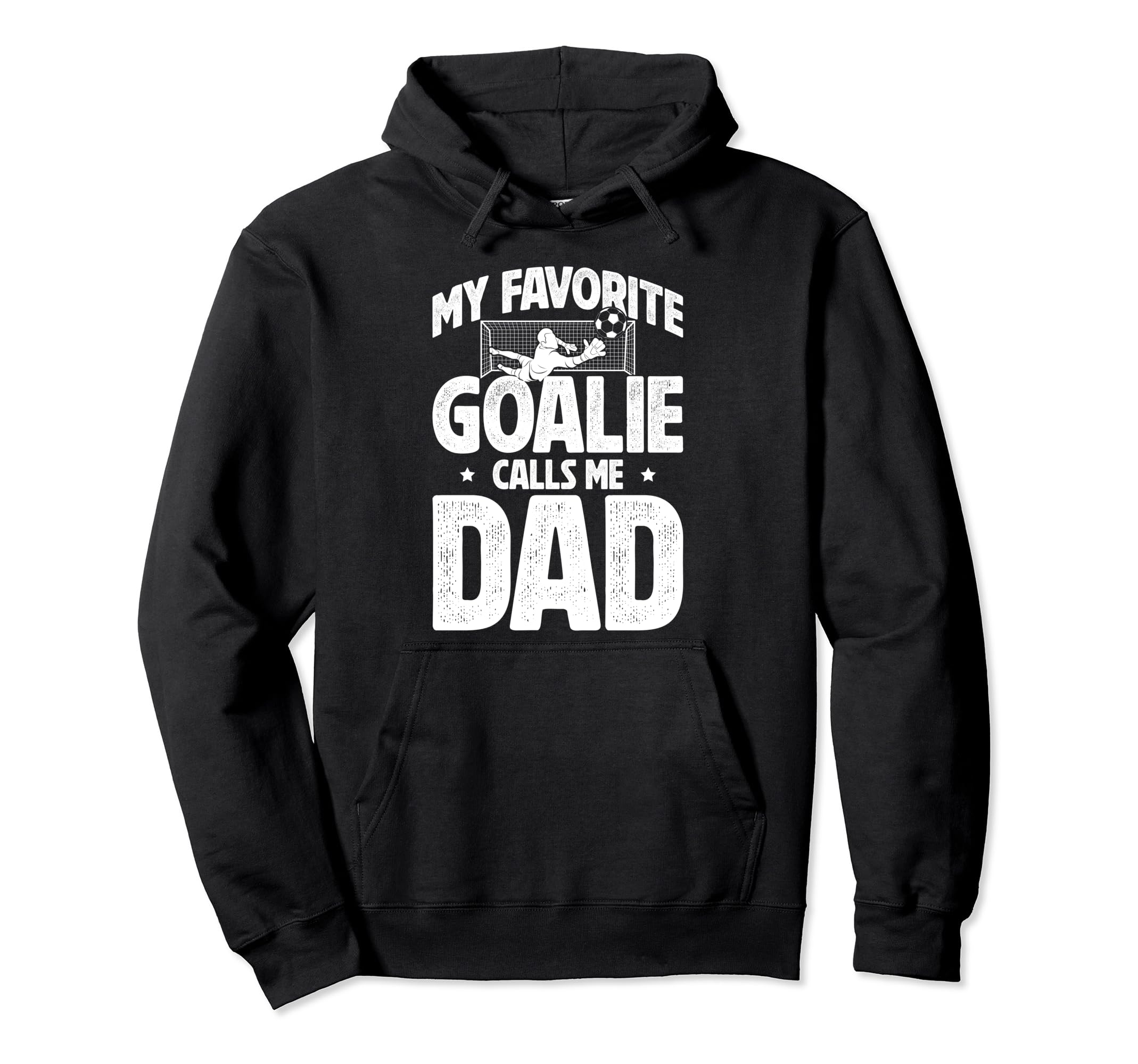 My Favorite Soccer Goalie Dad Soccer Hoodie - Aesthetic Graphic Unisex