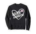 Soccer Grandma Heart Sweatshirt - Graphic Print Men Women