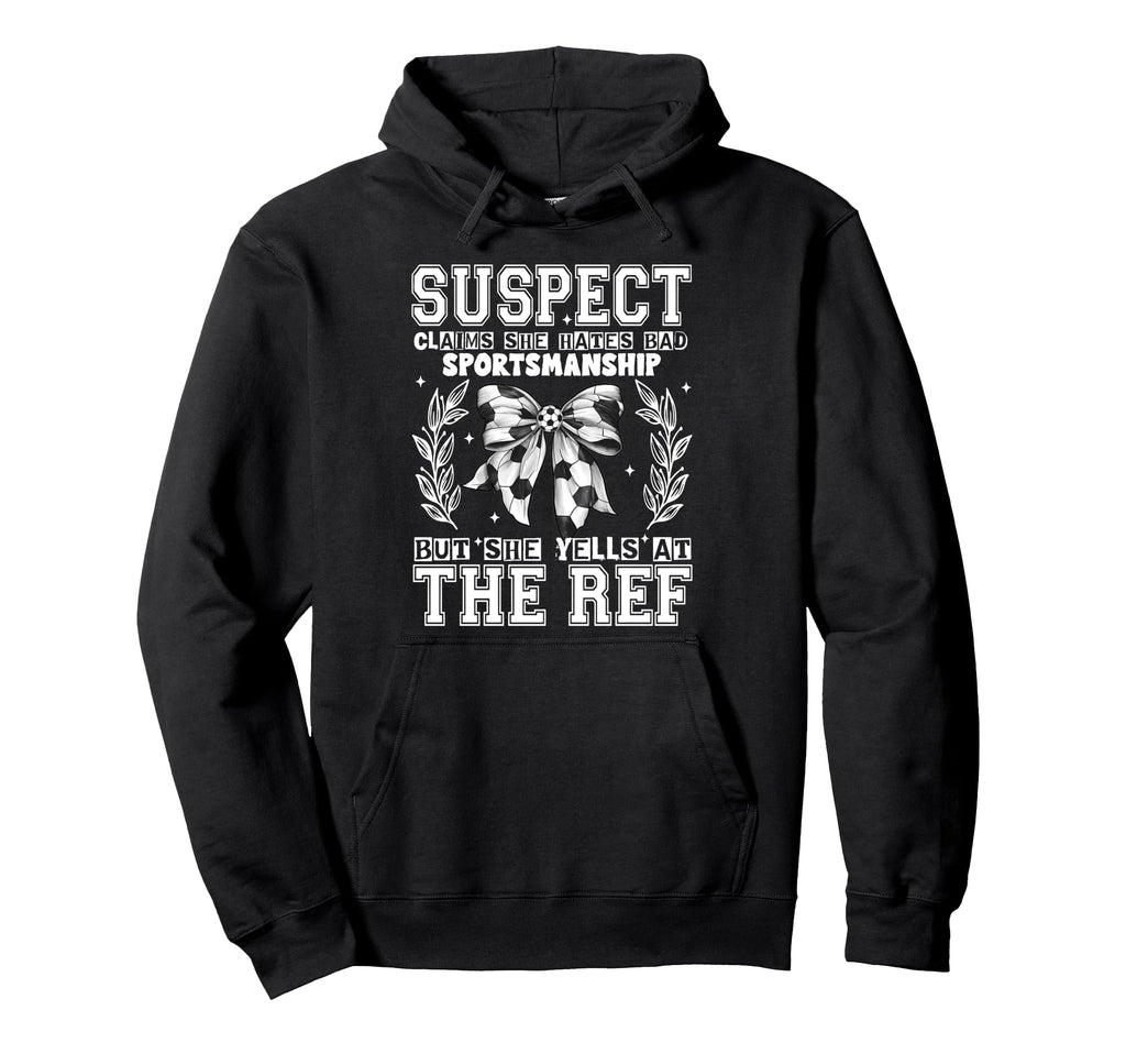Suspect Claims She Hated Bad Hoodie - Minimalist Print for Adults