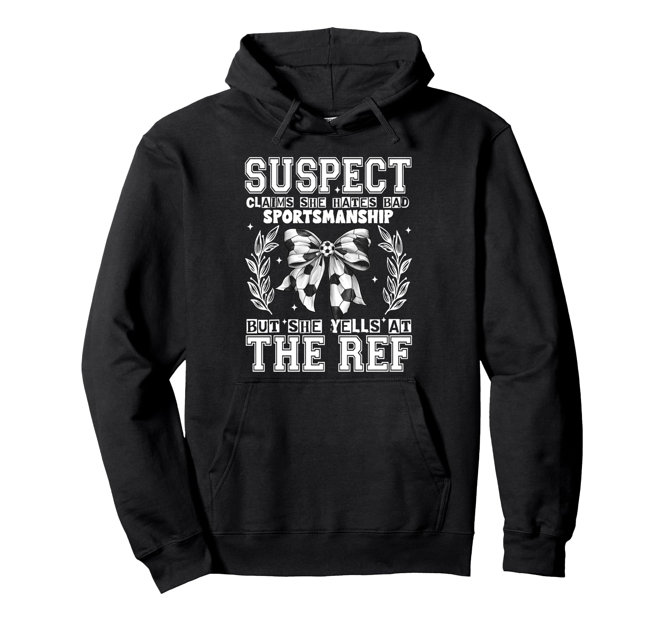 Suspect Claims She Hated Bad Hoodie - Minimalist Print for Adults