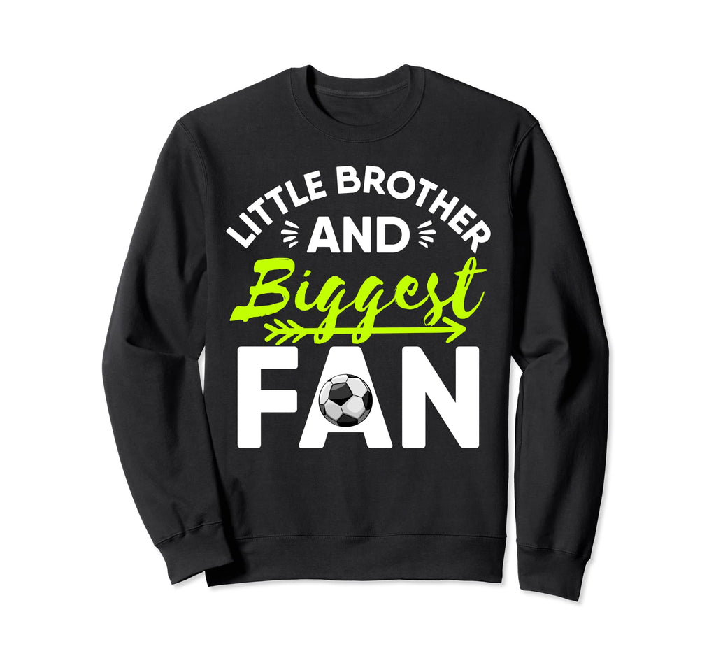 Little Brother And Biggest Fan Sweatshirt - Custom Art Print for Adults