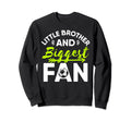 Little Brother And Biggest Fan Sweatshirt - Custom Art Print for Adults