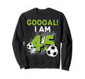 45Th Birthday Soccer Theme 45Year Old B Sweatshirt - Graphic Print Unisex