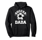 Soccer Dada Soccer Ball Distressed Hoodie - Aesthetic Graphic Men Women