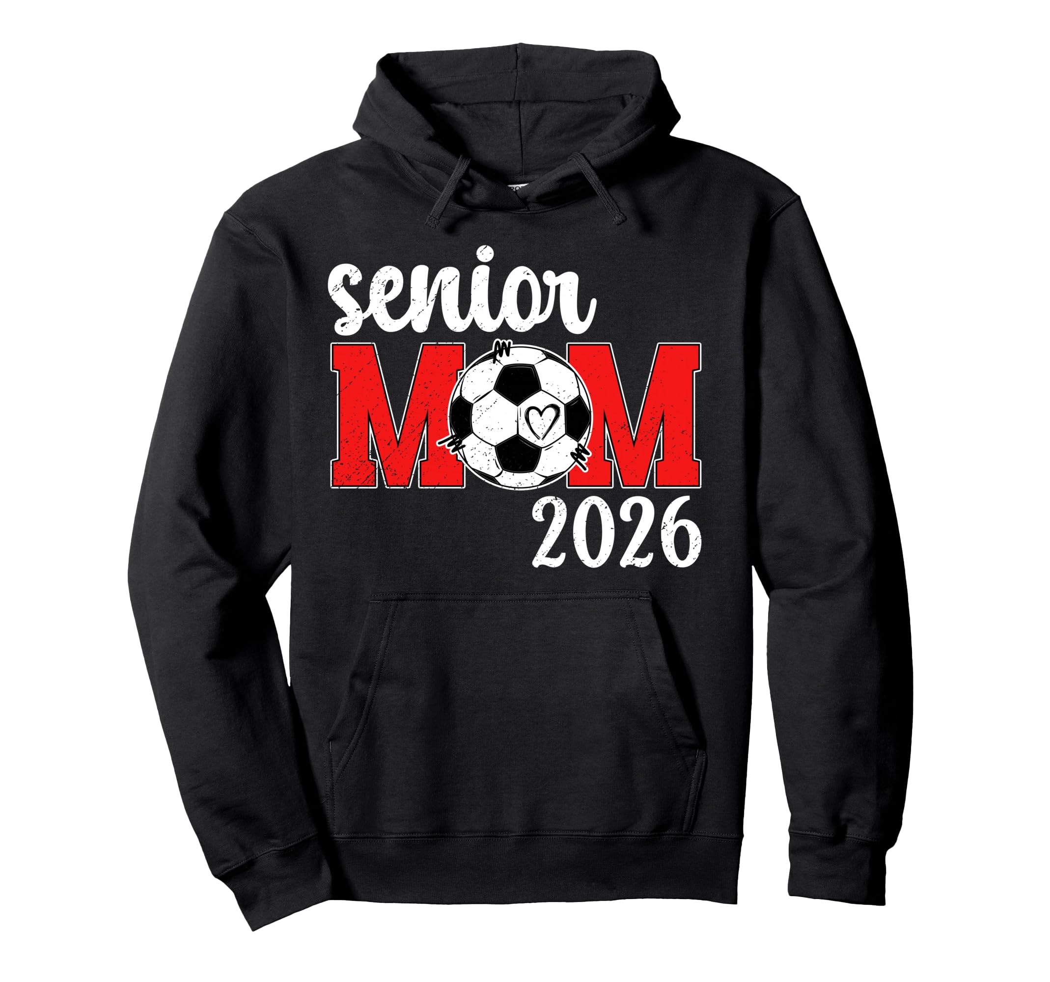 Soccer Senior Mom 2026 Soccer Player Hoodie - Streetwear Style for Adults