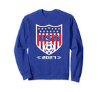 American Flag Soccer Team Soccer 2027 Sweatshirt - Graphic Print Men Women