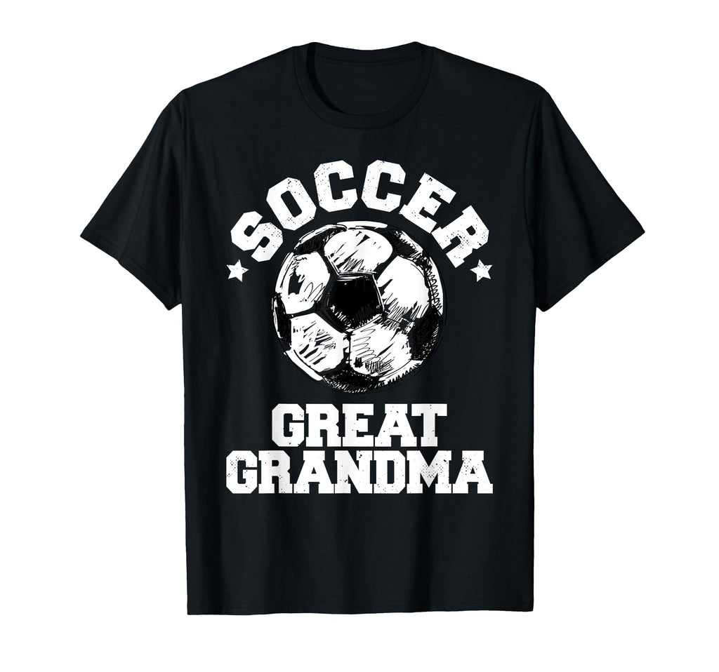 Soccer Great Grandma Soccer Ball T-Shirt - Aesthetic Graphic Unisex