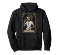 Soccer Mom Skeleton Tarot Card Halloween Hoodie - Fun Novelty Design Unisex