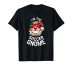 Soccer Gnome Family Matching Group T-Shirt - Custom Art Print Unisex