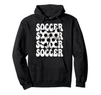Soccer Soccer Mom Mothers Day Hoodie - Casual Everyday Wear Men Women
