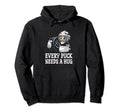 Ice Hockey Goalie Goalkeeper Goalie Puck Hoodie - Fun Novelty Design Unisex